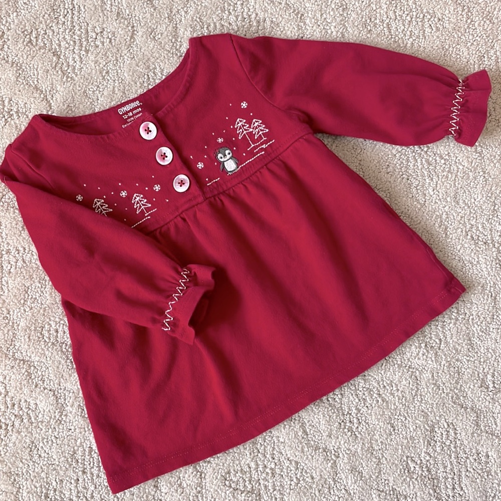 ❄️ 🐧 Penguin Holiday Blouse